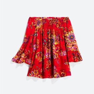 Stitch Fix Beach Lunch Lounge off the shoulder blouse